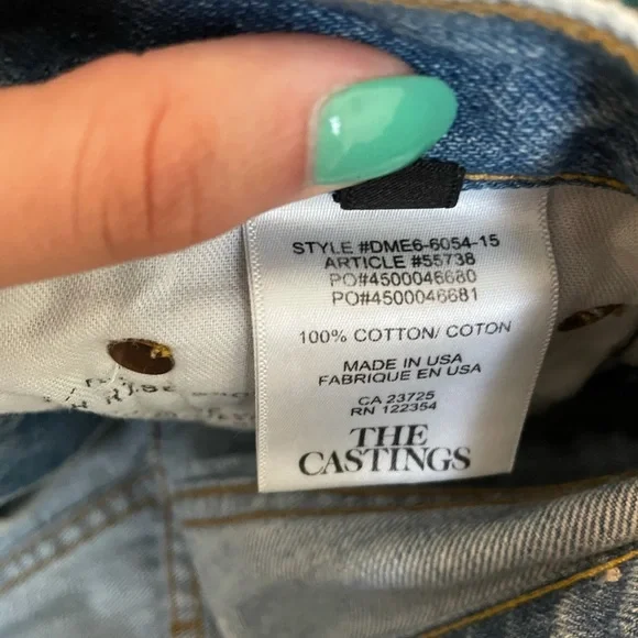 Aritzia the casting Jean short - Picture 7 of 12